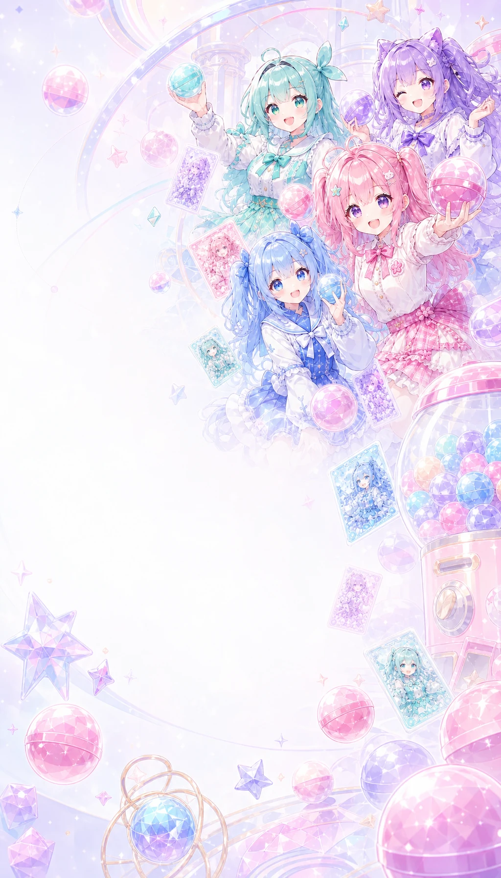 @dropで作品をガチャ体験にするイメージ